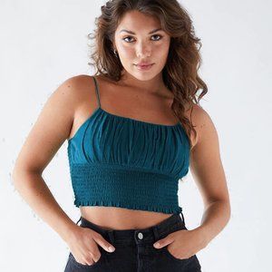 LA Hearts Smocked Bodice Cami Top